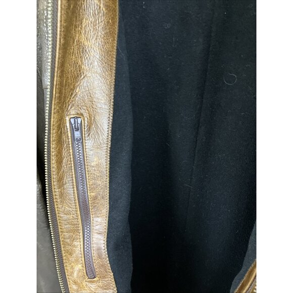 40 Overland Distressed Cafe Racer Biker Moto Brown - Picture 8 of 10